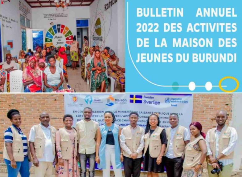 Bulletin Annuel 2022 de la Maison de la Jeunes du Burundi