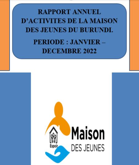 RAPPORT ANNUEL DES ACTIVITES DE LA MJB 2022